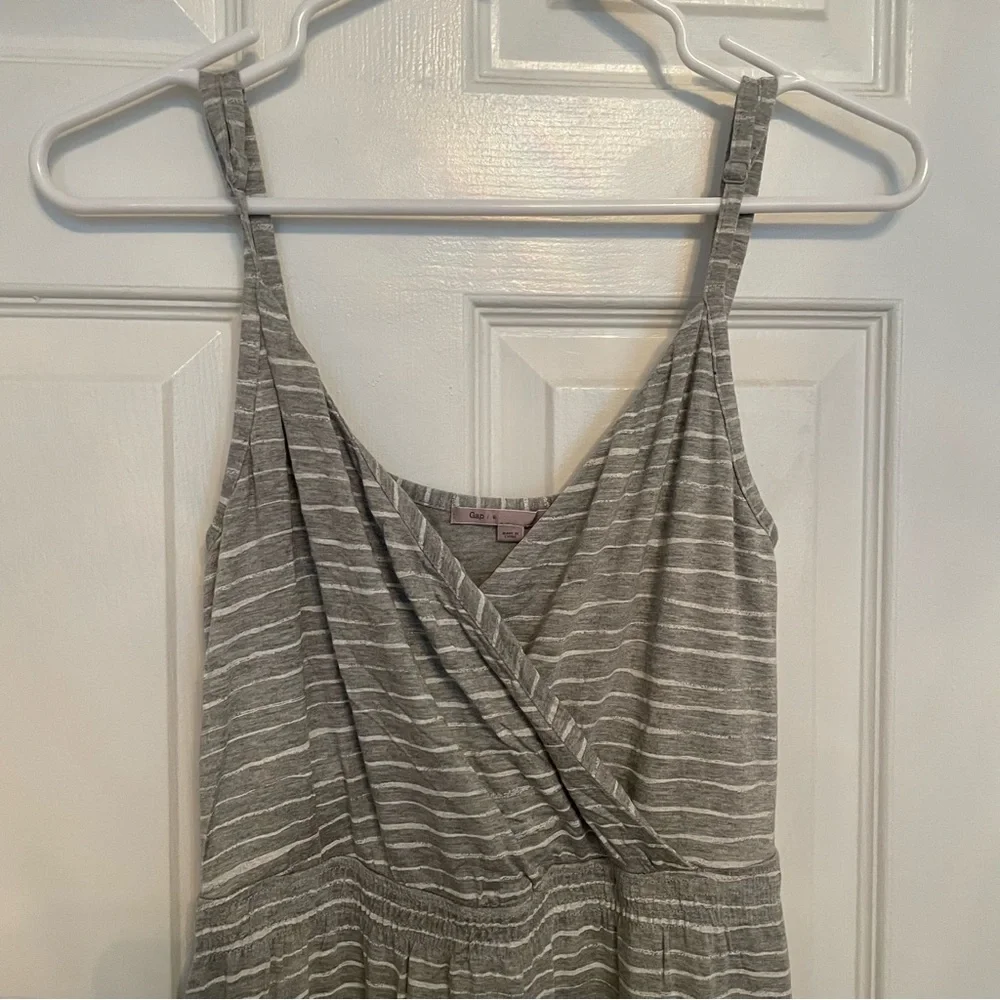 gap grey maxi dress Womens Gap floor length maxi dress